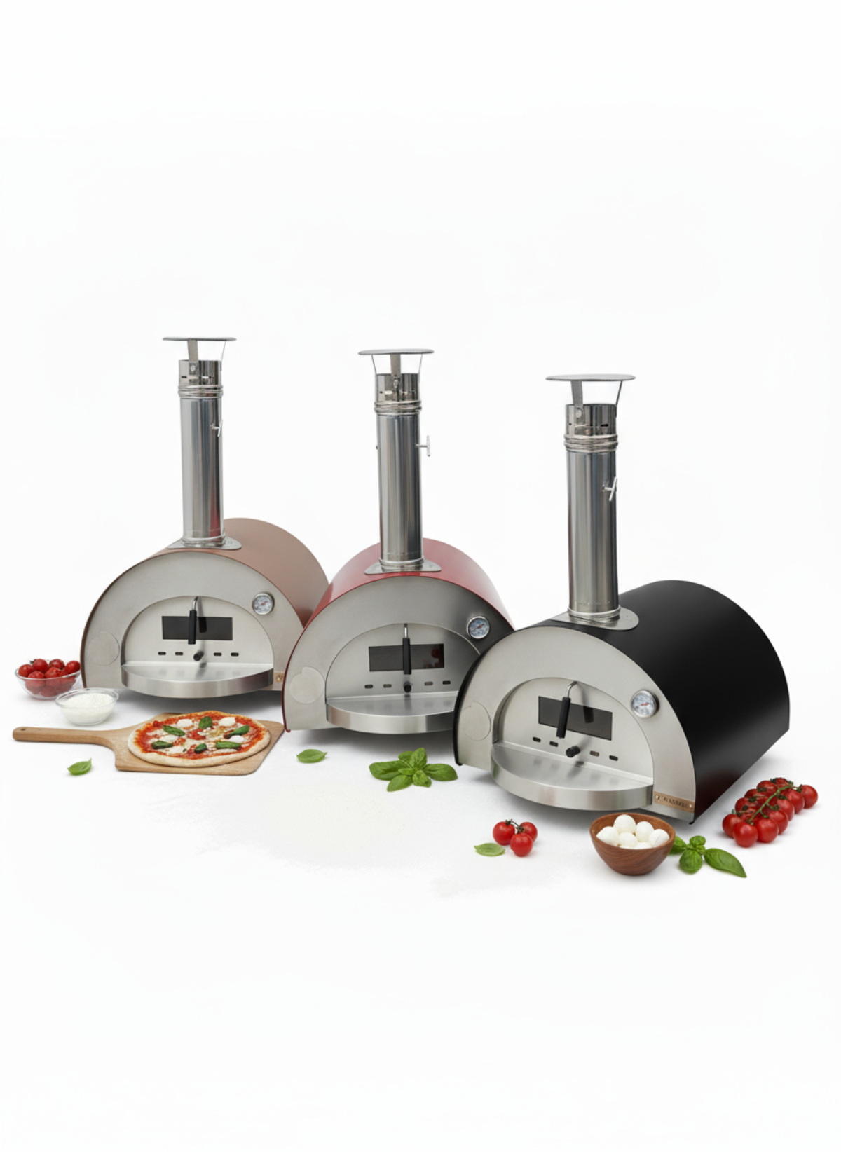 FOUR A PIZZA MONTANA CHEFS AVEC CHARIOT ET BRULEUR (OFFRE EXEPTIONNELLE)