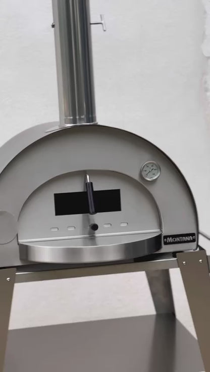 FOUR A PIZZA MONTANA CHEFS AVEC CHARIOT ET BRULEUR (OFFRE EXEPTIONNELLE)